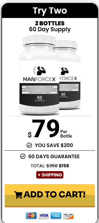 Buy ManForceX 2 Bottle