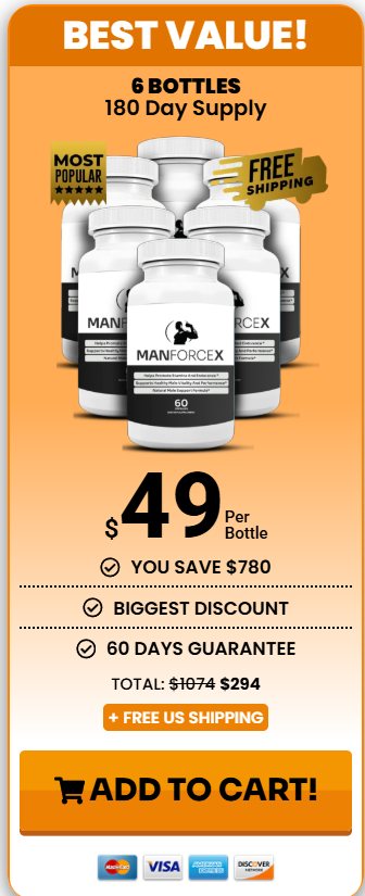 Buy ManForceX 6 Bottle